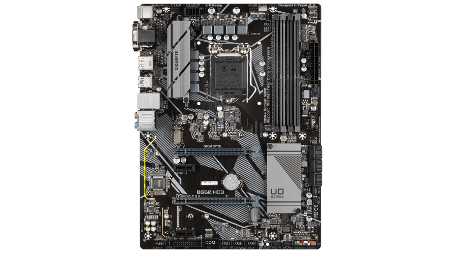 GIGABYTEからB560を搭載したシンプルなATXマザーボード「B560 HD3」が