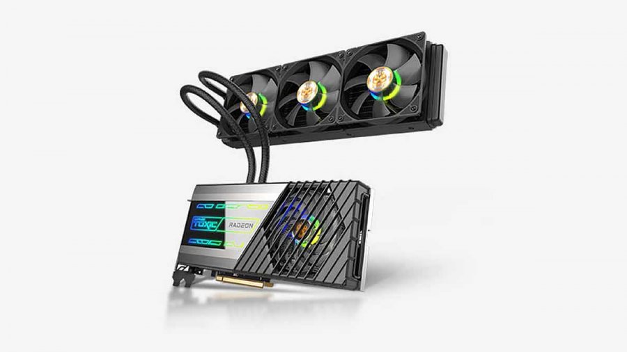 空水ハイブリット冷却、SAPPHIREのRX 6900 XT搭載カード「TOXIC Radeon
