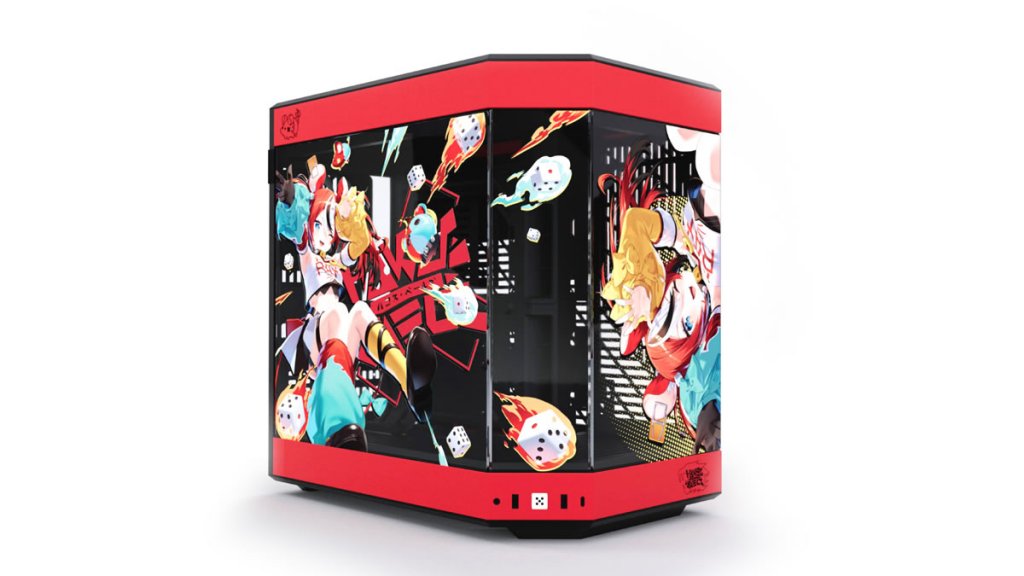 全部魅せる系に限定VTuberコラボ版、Hakos Baelzデザインが施されたPC