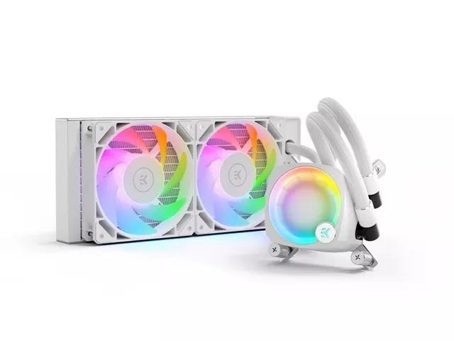 EK EK-Nucleus AIO CR240 Lux D-RGB - White - 製品詳細 | パソコン