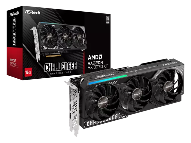 ASRock AMD Radeon RX 7700 XT Challenger 12GB OC Challenger