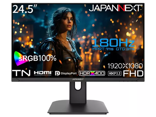 ASUS VE248HR 24型フルHD (1920x1080) 1ms応答速度ゲーミングモニター