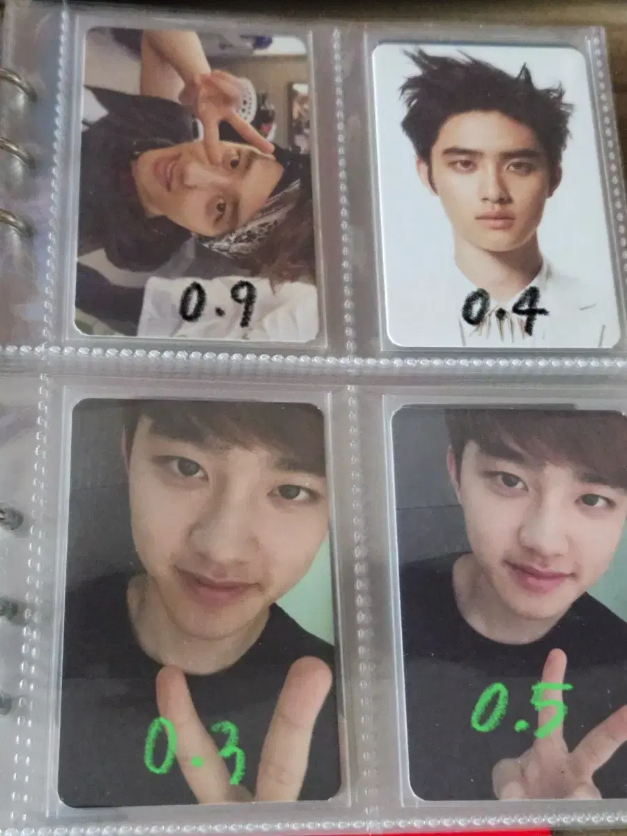 엑소 디오 도경수 포카 포토카드(사진 12장!!) | 브랜드 중고거래