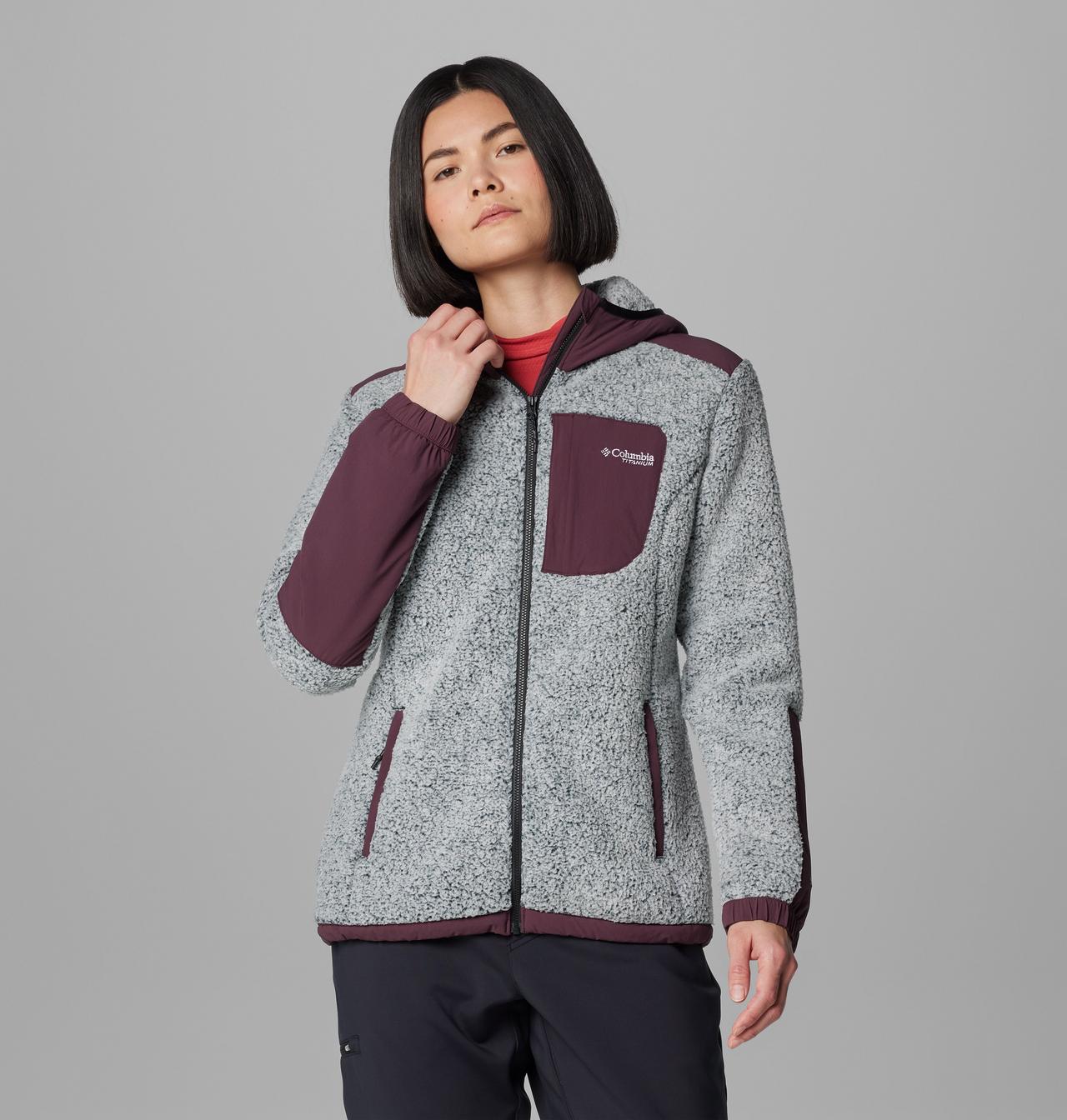 Women's Arctic Crest Sherpa Full Zip Fleece Jacket | Columbia