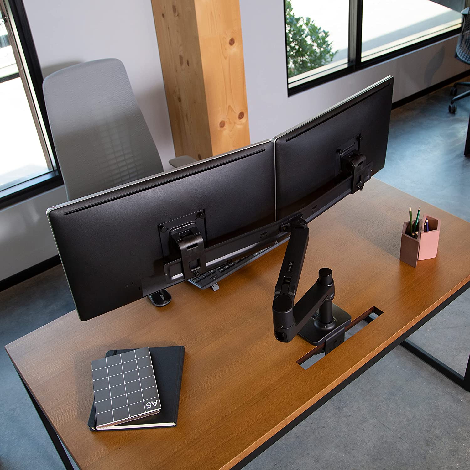 Ergotron LX Desk Mount Dual Monitor Arm | Multi-Monitor Mount