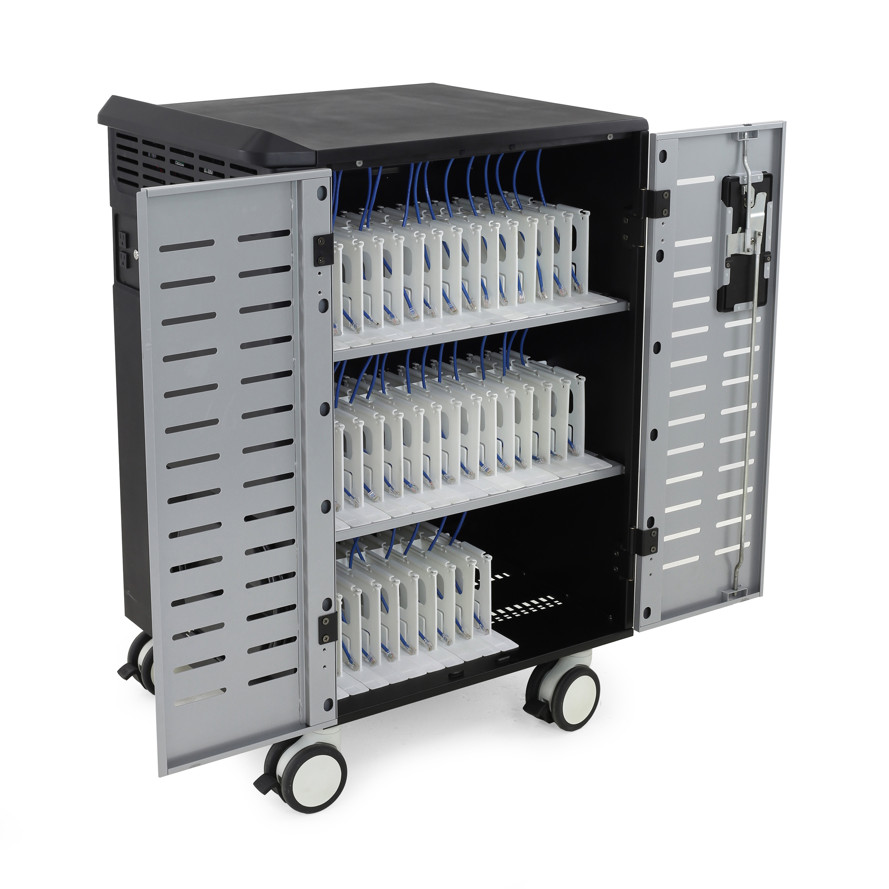 Tablet Cart | Charge and Store 40 Tablets or Other Devices | Ergotron