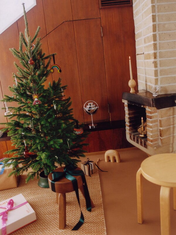 Artek Aalto stool E60, birch | Finnish Design Shop