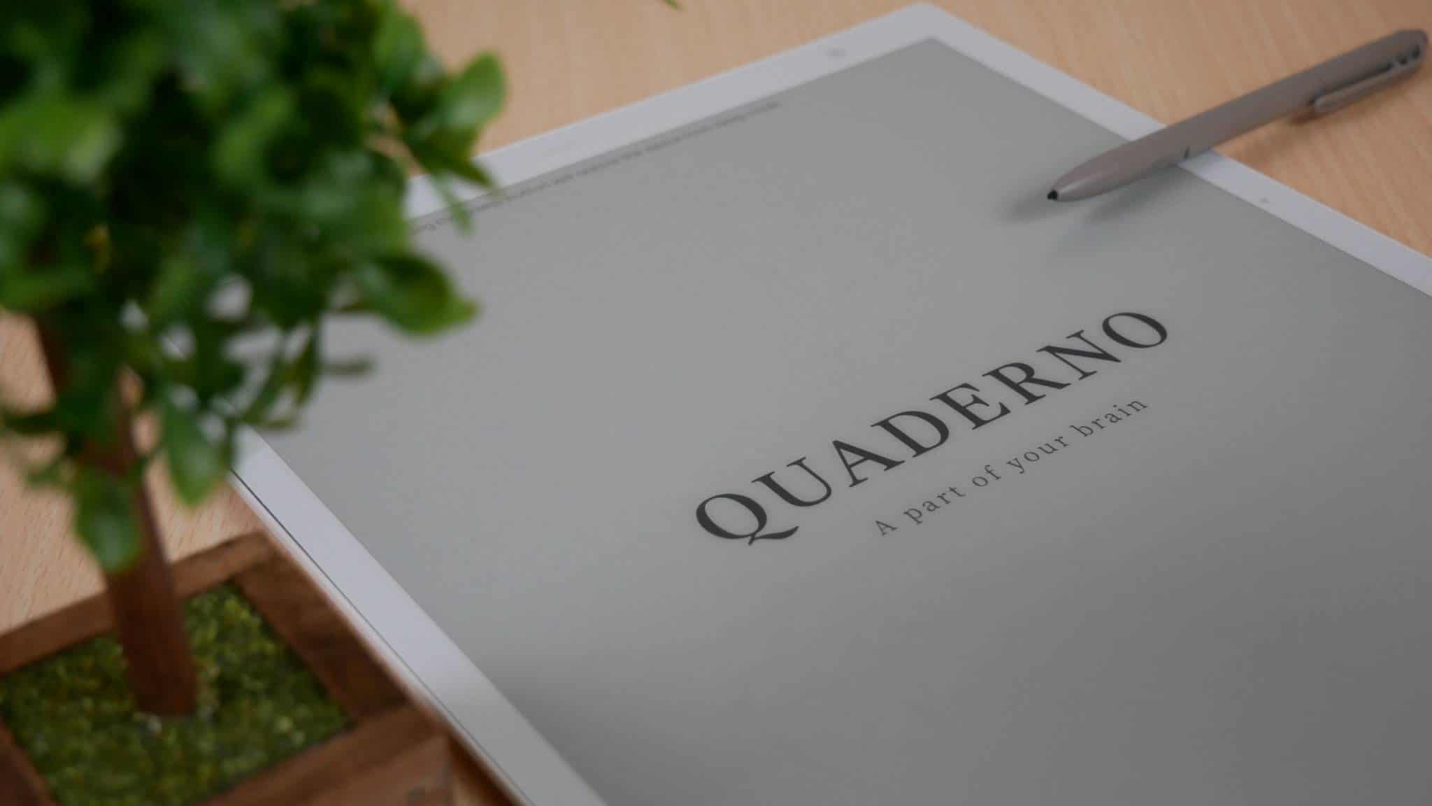 Fujitsu Quaderno A4 2nd Gen Review - Good e-Reader