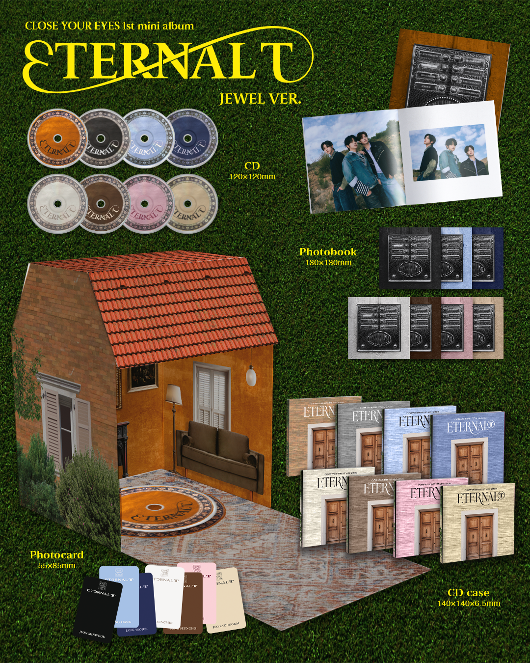 jp.ktown4u.com : CLOSE YOUR EYES - ミニアルバム1集 [ETERNALT