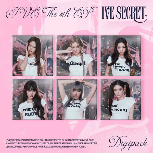 ktown4u.com : [6CD SET] IVE - 4th Mini Album [IVE SECRET