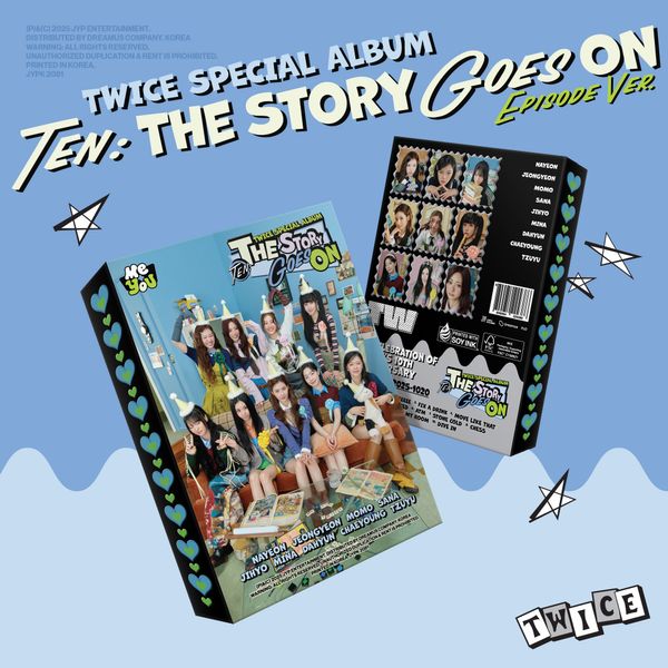 jp.ktown4u.com : TWICE - スペシャルアルバム [TEN: The Story Goes