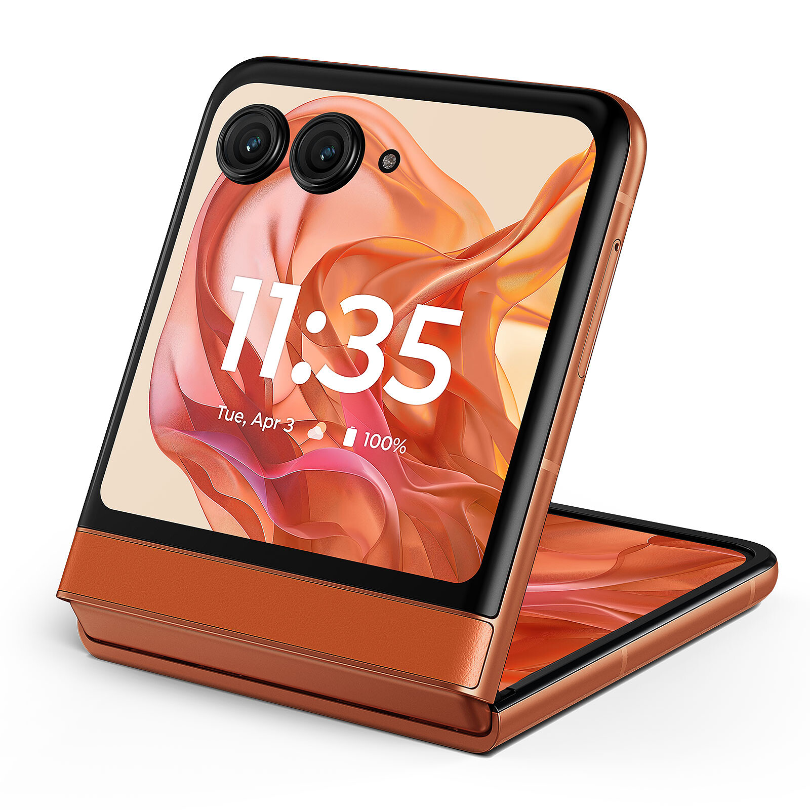 Motorola Razr 50 Orange Copper - Mobile phone & smartphone - LDLC