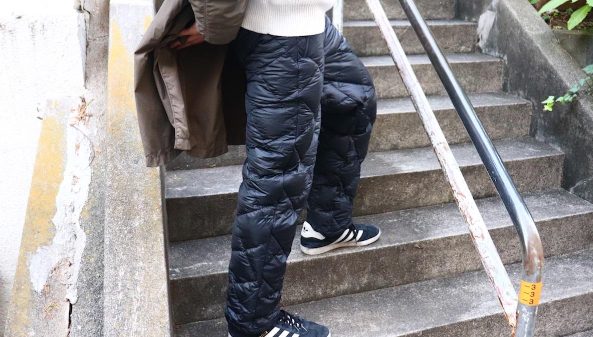 モンベルのダウンパンツが下半身の防寒において最強かもしれない理由と