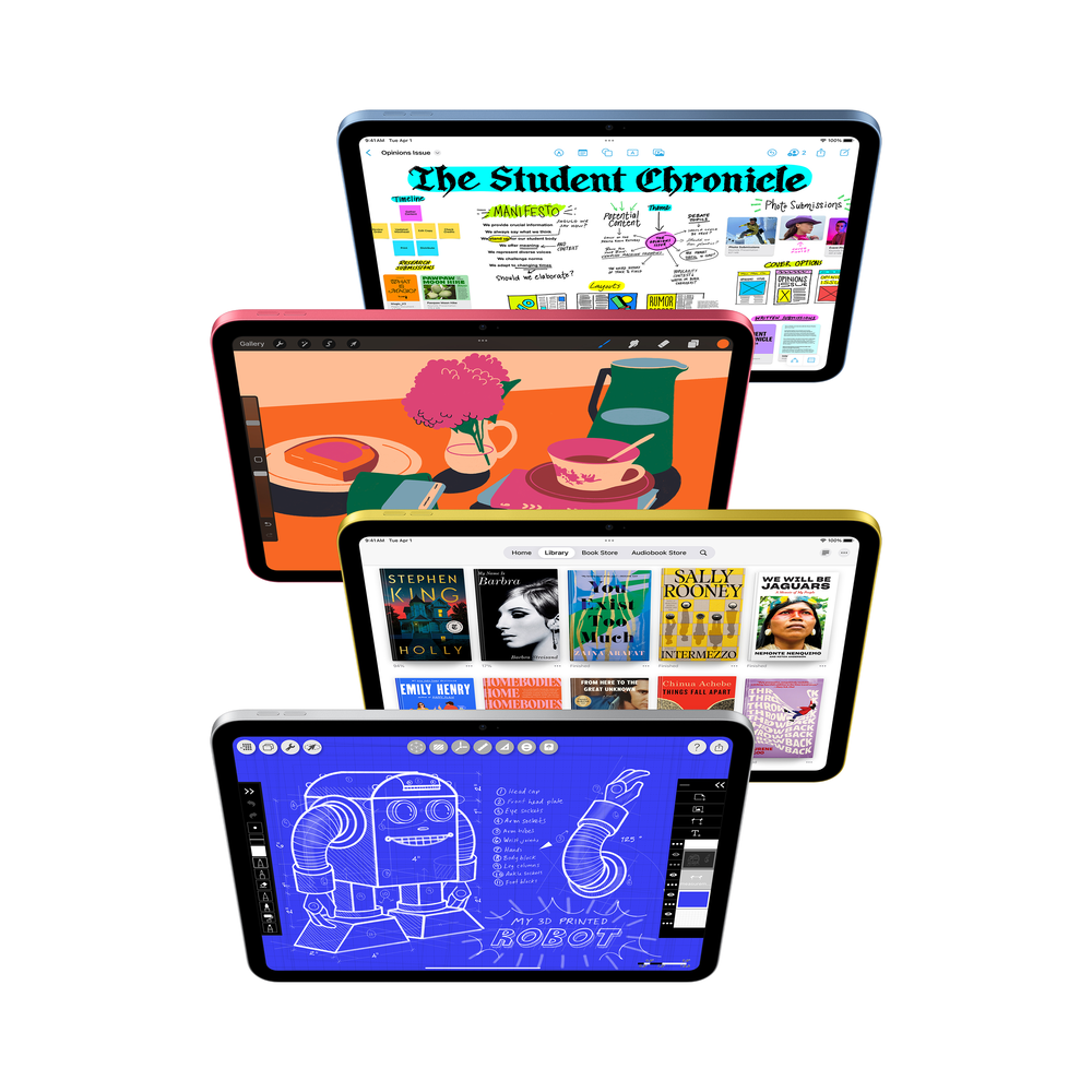 iPad (A16) Wi-Fi + Cellular 256GB - Yellow | Mac-Ave