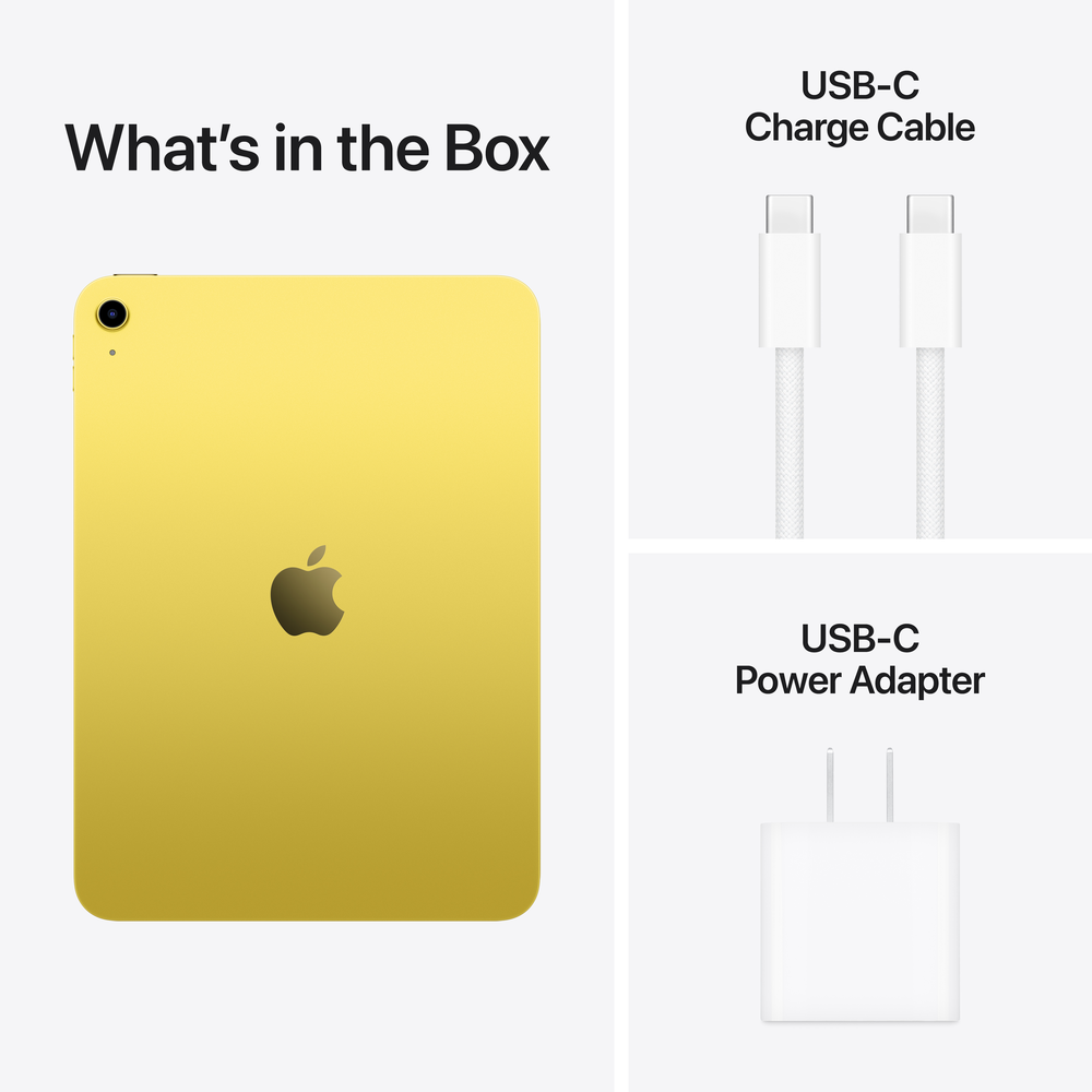 iPad (A16) Wi-Fi 256GB - Yellow | Mac-Ave