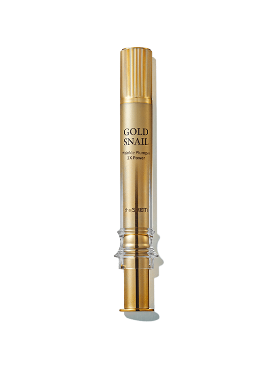 The Saem Gold Snail Wrinkle Plumper 2X Power 12ml - Now In Seoul
