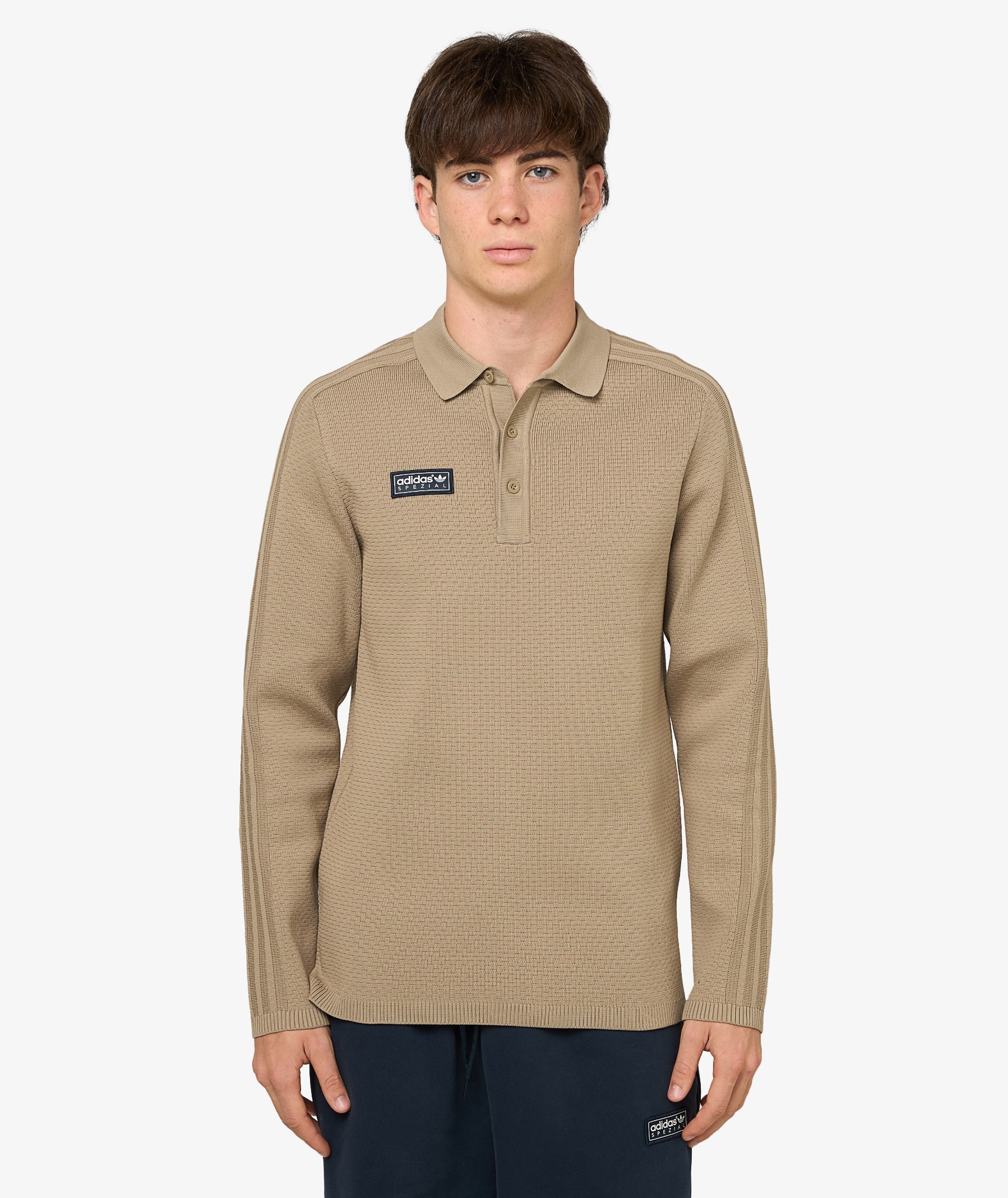 adidas SPZL Ravensworth Polo Shirt | Blanch Cargo | SVD USA