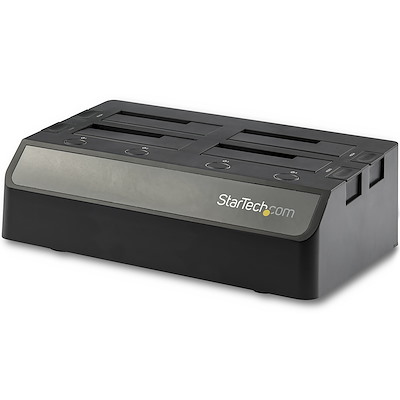 HDD/SSD スタンド／USB 10Gbps接続／4ベイ／2.5/3.5インチ SATA 3.0