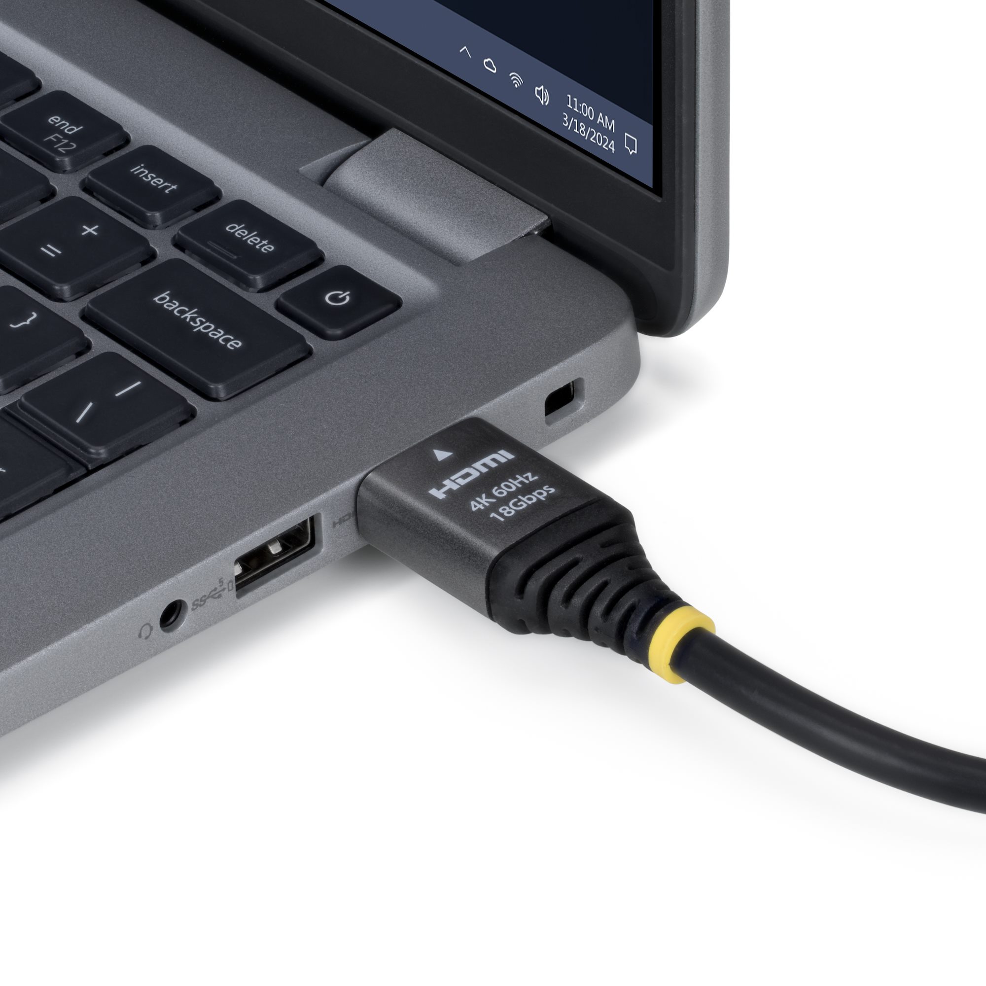 HDMI 2.0ケーブル／2m／4K60Hz／プレミアム認証／HDR10／イーサネット