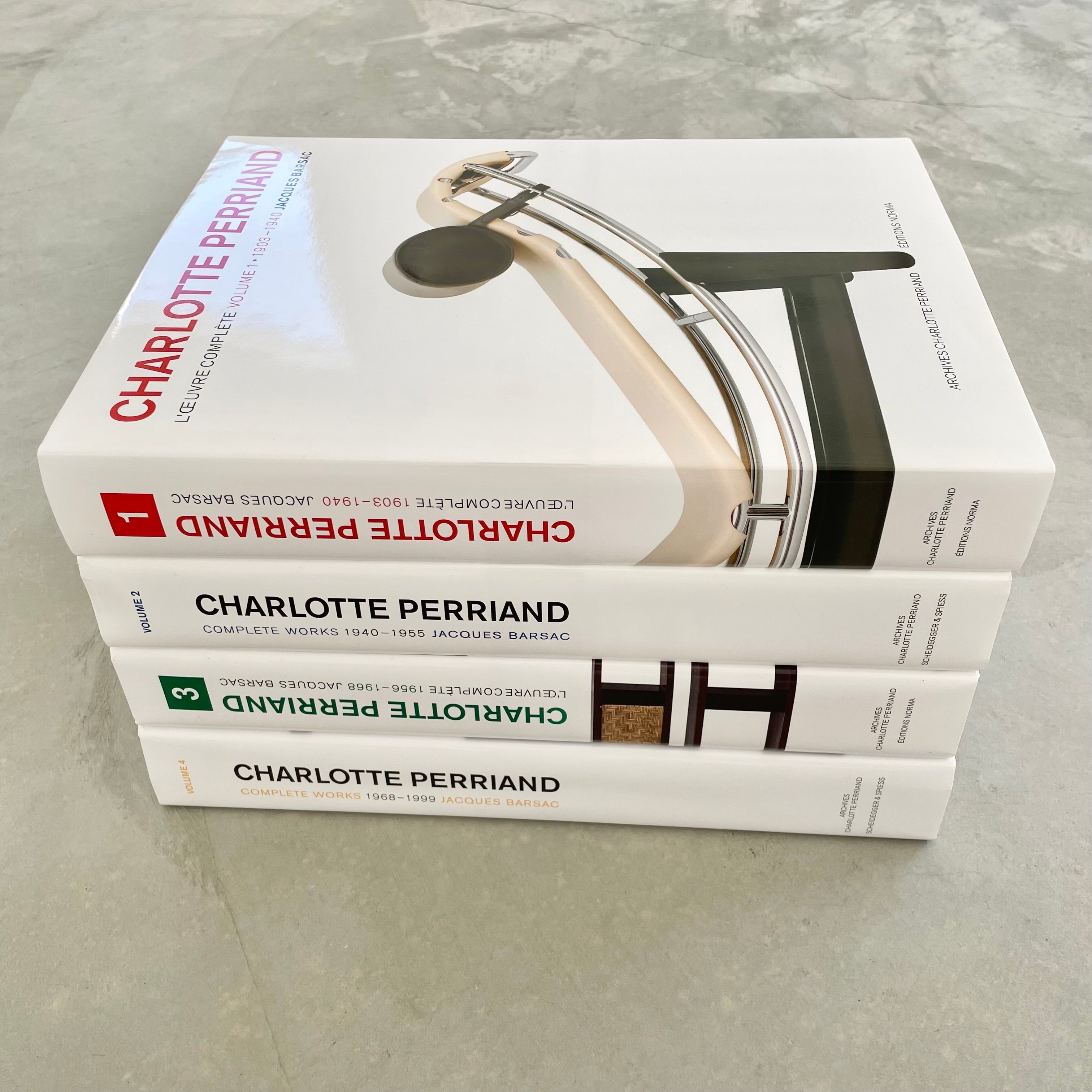 Charlotte Perriand Complete Works Vol 1-4