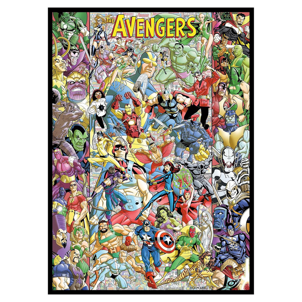 Marvel The Avengers 5000 Piece Jigsaw Puzzle — MeTV Mall