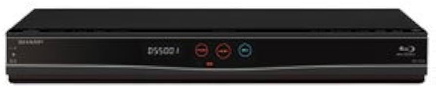 Amazon | シャープ 500GB 1チューナー ブルーレイレコーダー ブラック