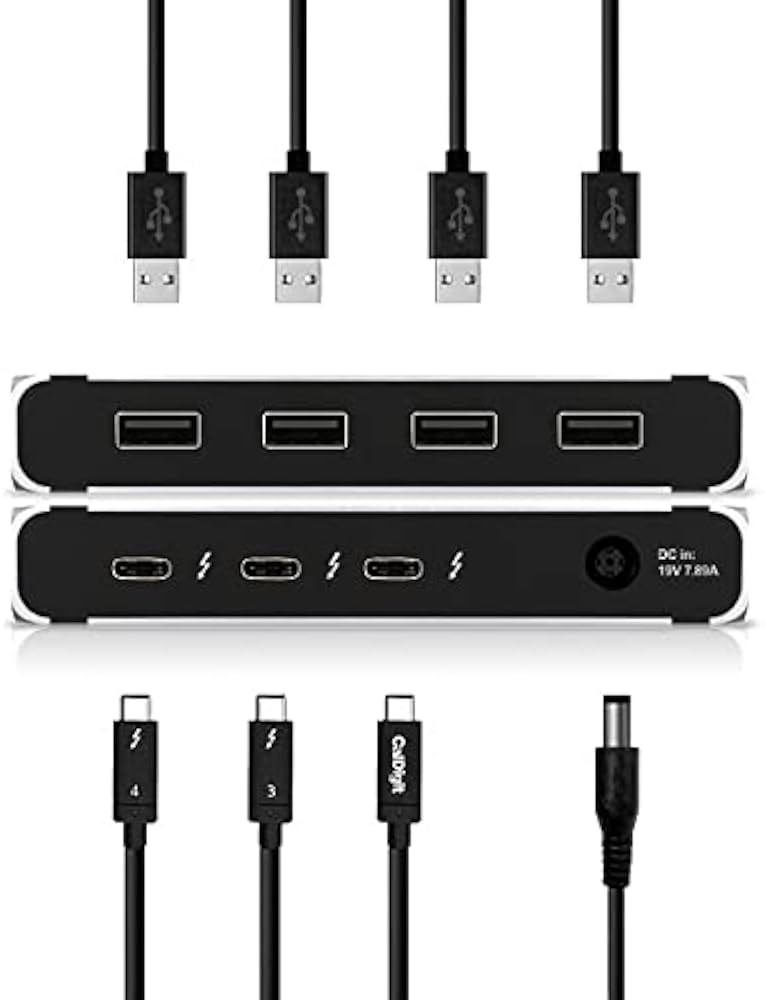 Amazon.co.jp: CalDigit Thunderbolt 4 Element Hub - ユニバーサル