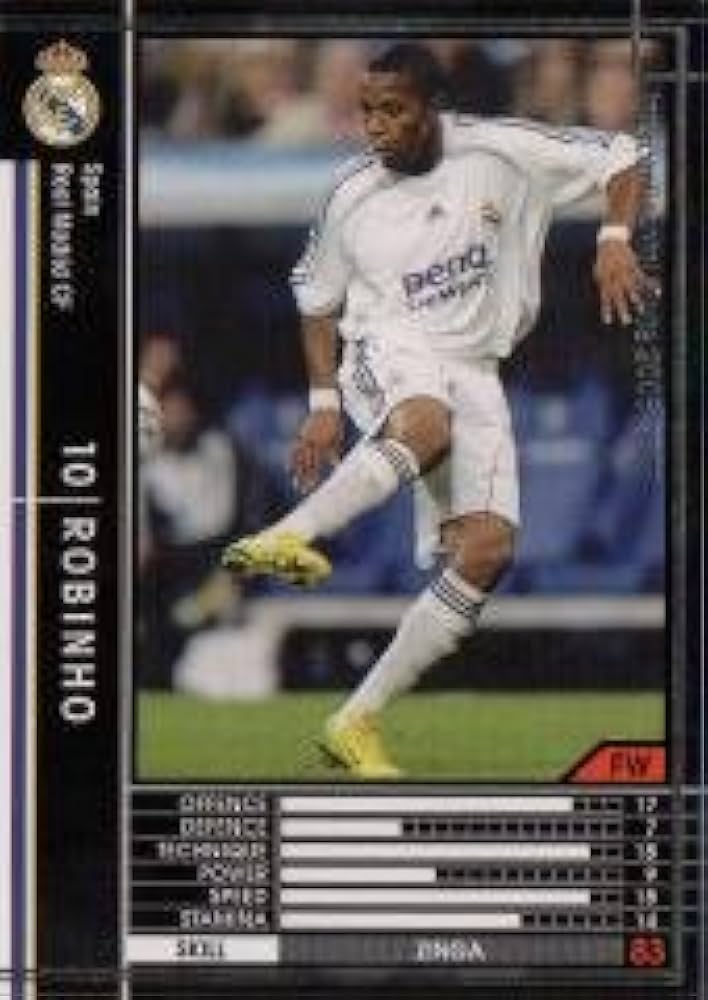 Amazon.co.jp: WCCF/06-07/レアル・マドリード/黒/367/ロビーニョ