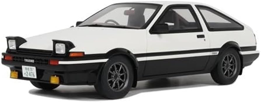 Amazon.co.jp: Otto 1/18 スプリンター トレノ AE86 white 1985 OT444B