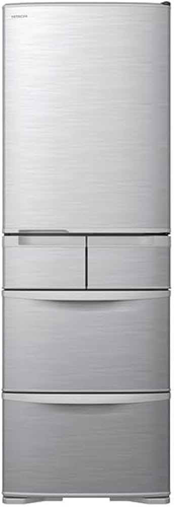 Amazon | 冷蔵庫 日立 右開き 片開き 401L 5ドア 幅60cm まんなか冷凍