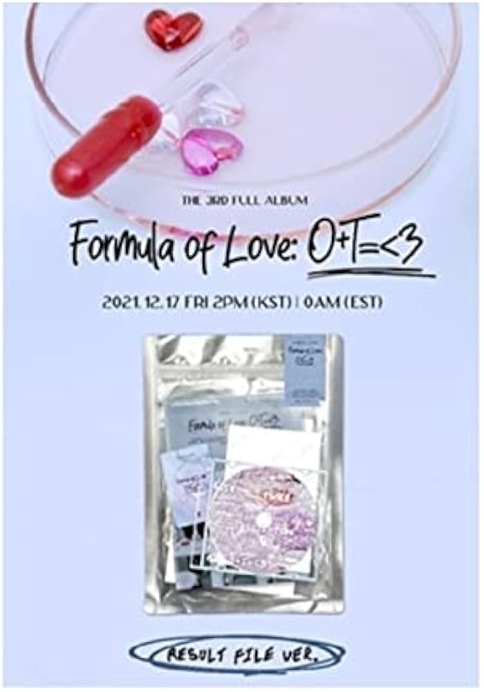 TWICEサインアルバム(Formula of Love)+個人メッセージ 211117