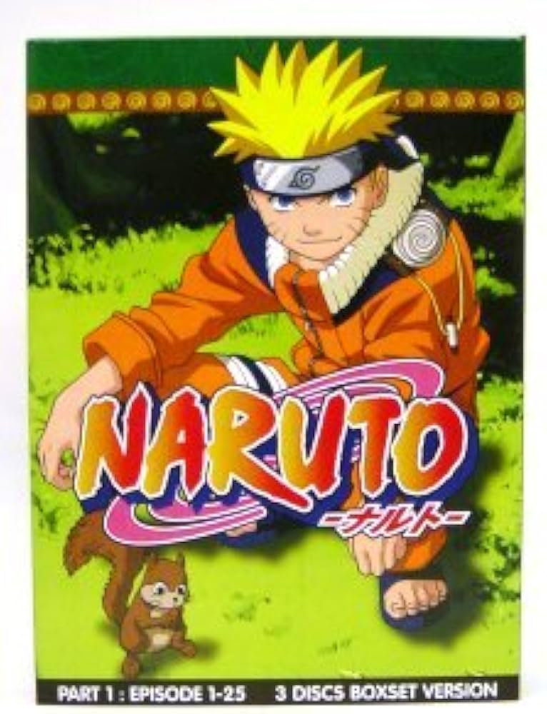 Amazon.com: Naruto FX Part. 1 - Anime DVD Box Set 3 Disc : Movies & TV
