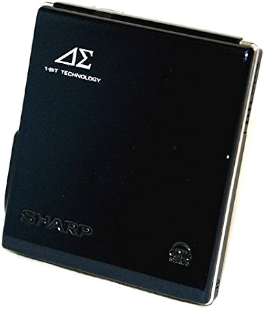 Amazon | SHARP シャープ アウビィ MD-DS70-B ブラック 1ビット