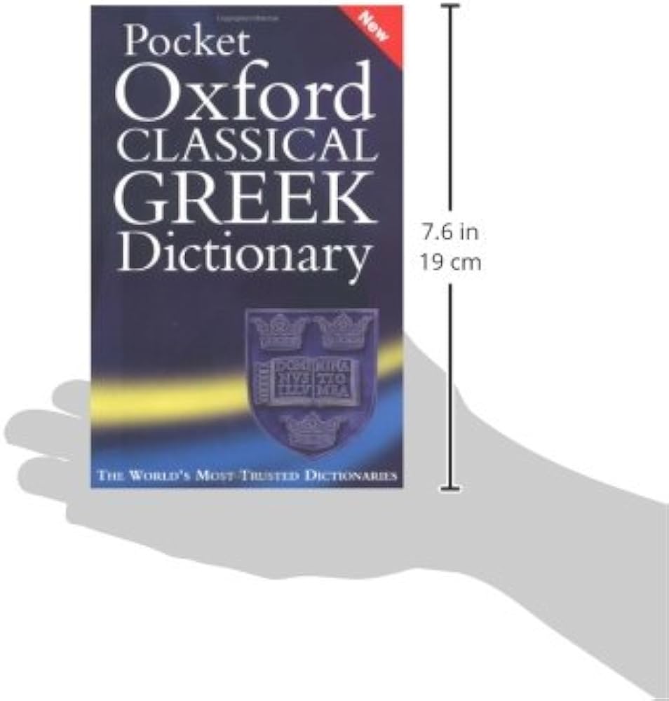 Amazon | The Pocket Oxford Classical Greek Dictionary | Morwood