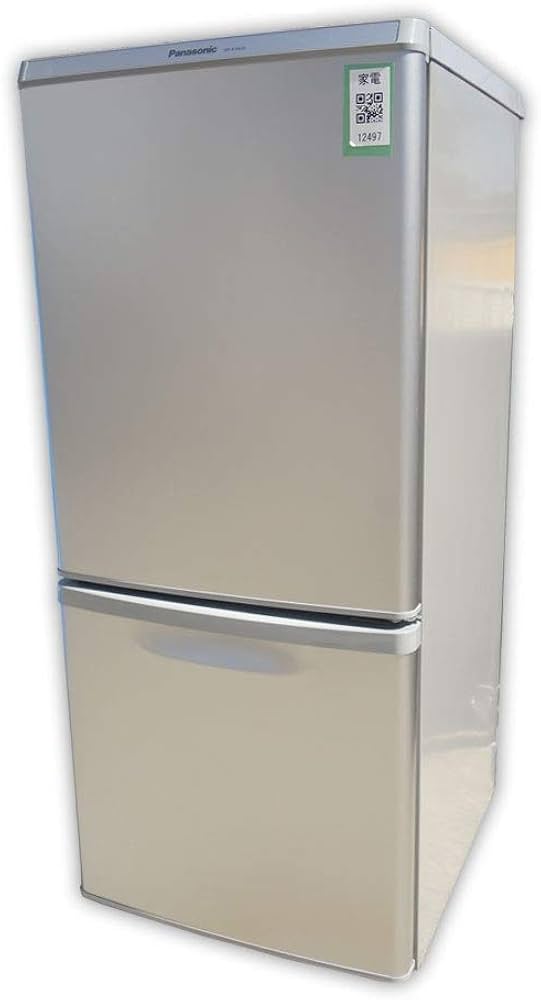 Amazon.co.jp: Panasonic 2ドア冷蔵庫 138L シルバー NR-B146W-S