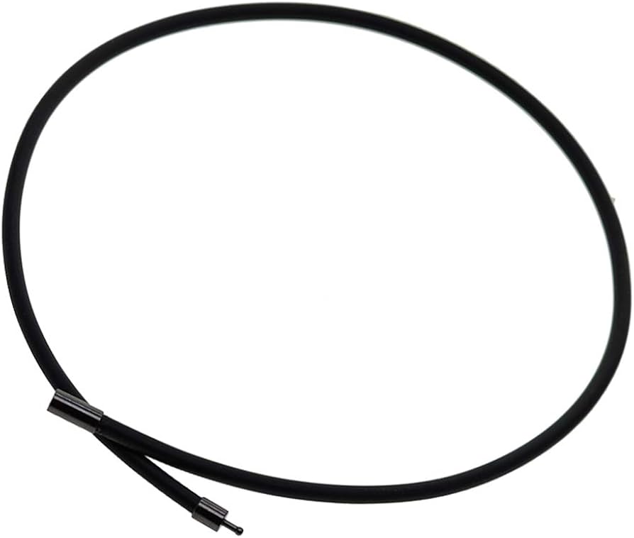 Amazon.co.jp: Hellery 紐 ネックレス チョーカー シリコン 4mm コード