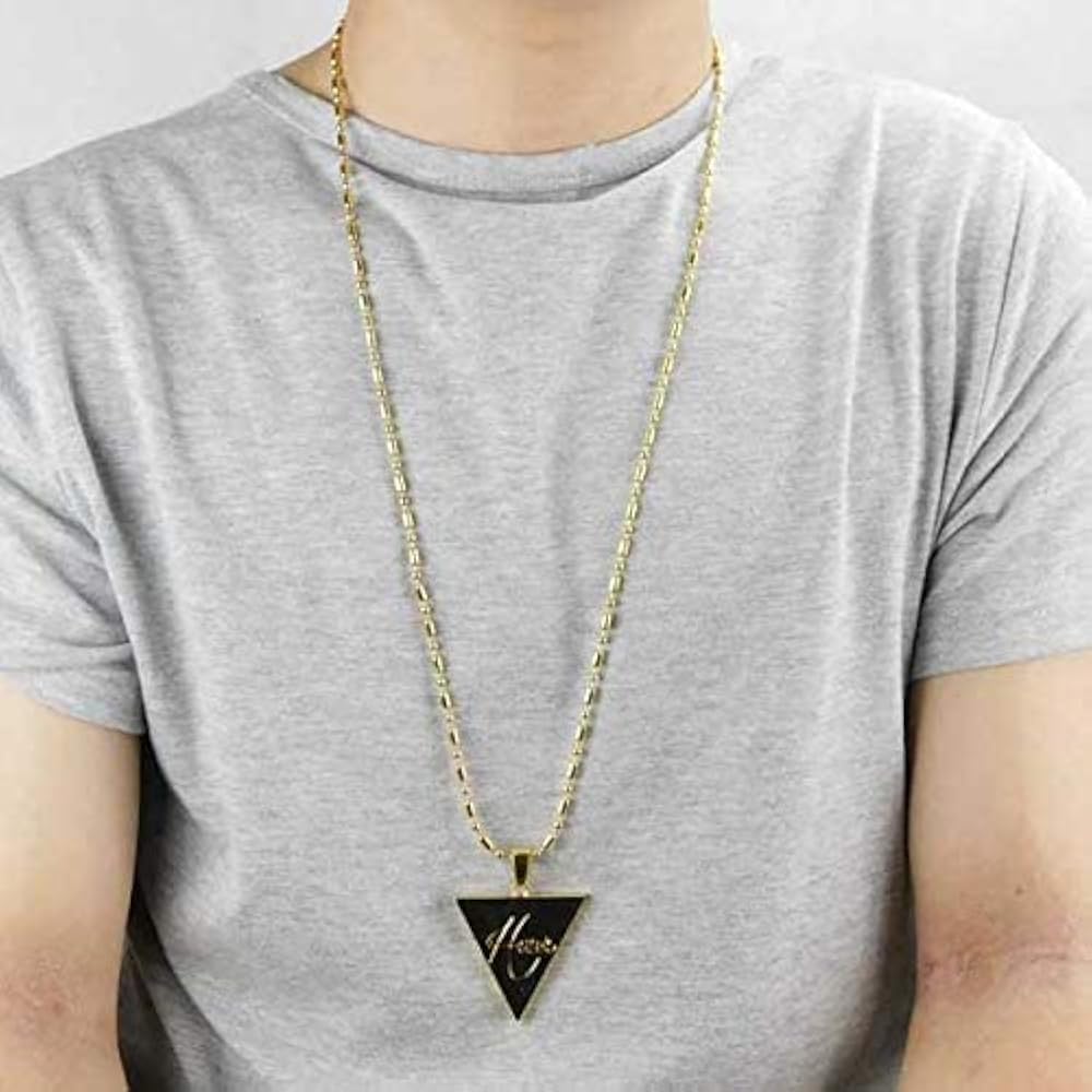 Amazon | [ARTIVITEE] 三角ストリート系 ペンダント ネックレヒップ