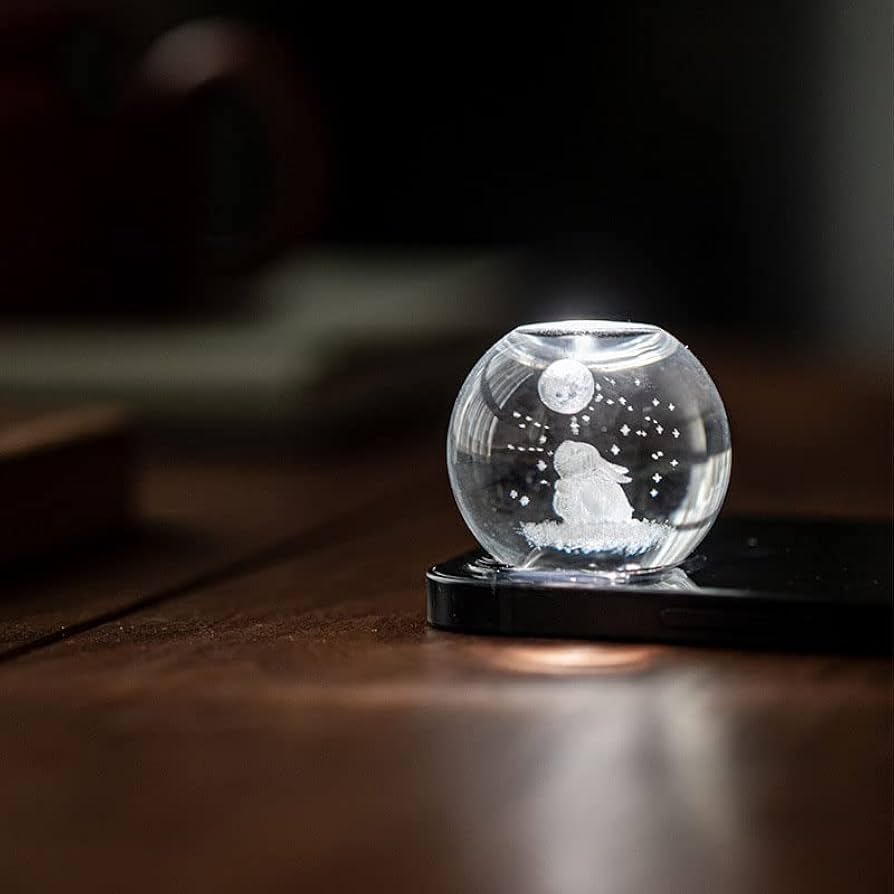 Amazon.co.jp: クリスタルガラス文鎮 キューブ 癒しグッズ 置物