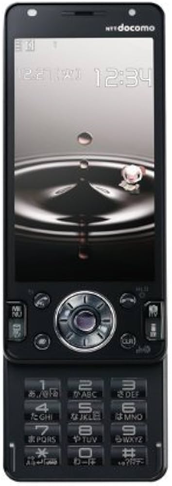 Amazon | docomo STYLE series P-03D [Black] | 携帯電話本体 通販