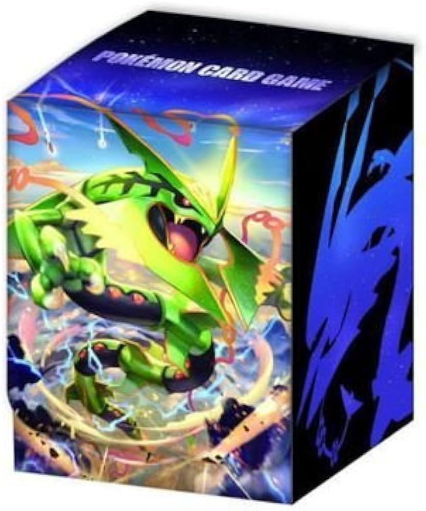 Amazon.co.jp: ポケモンカードゲーム デッキケース メガレックウザ