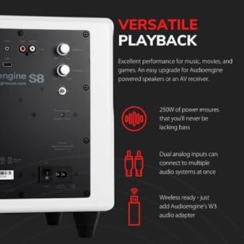 Amazon | 【国内正規品】Audioengine オーディオエンジン S8 パワード