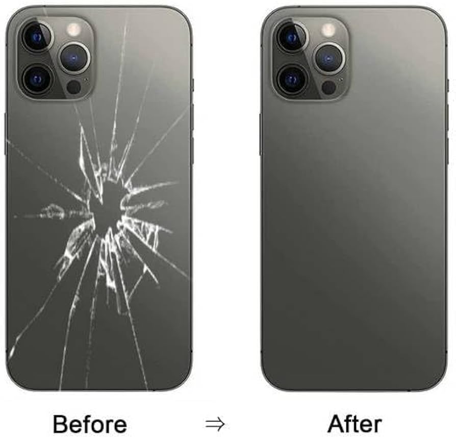 Amazon.co.jp: nnBay iphone 12 Pro バックガラス 交換用 背面ガラス