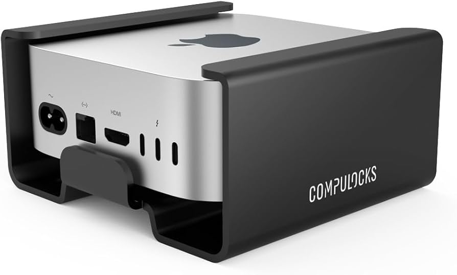 Amazon.co.jp: Mac mini M4 2024 安全マウントブラケット 統合ロック