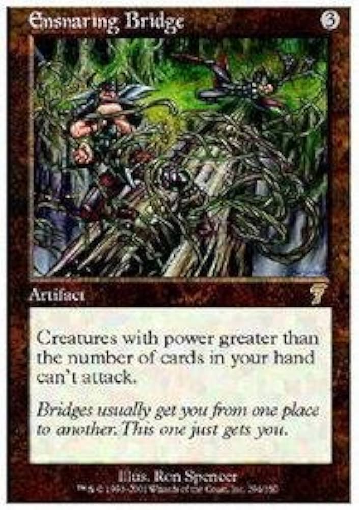 Magic: the Gathering - Ensnaring Bridge - Seventh Edition - Foil