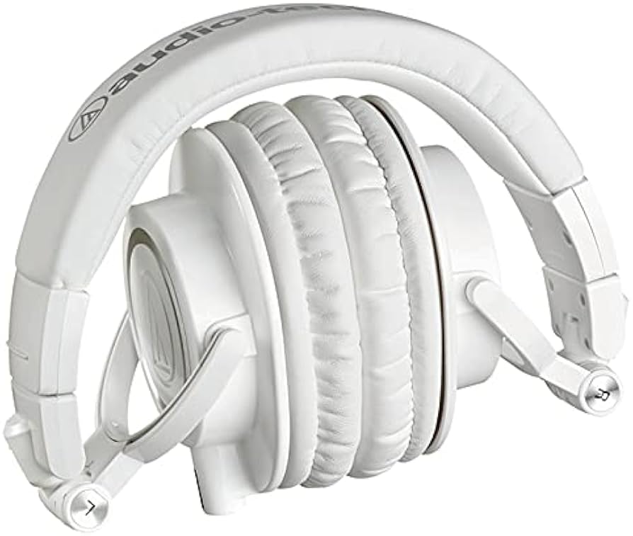 Amazon.com: Audio-Technica ATH-M50X Headphones, White : Electronics