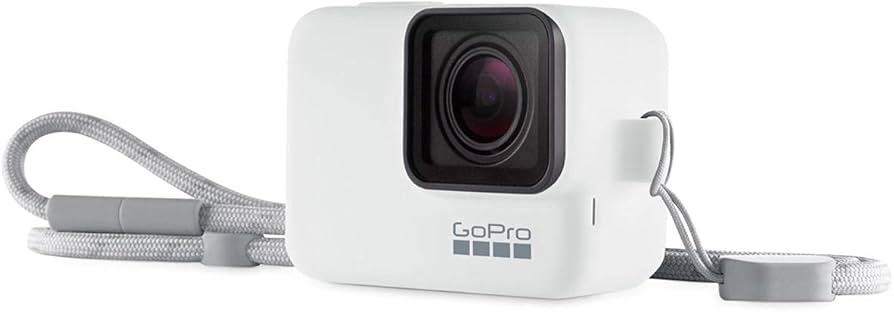 Amazon | 【GoPro公式】スリーブ + ランヤード ホワイト for HERO7/6/5