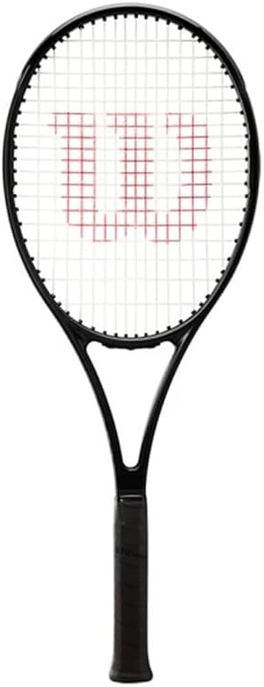 Wilson Pro Staff 97 v14 Noir Tennis Racquet : Amazon.co.uk: Sports