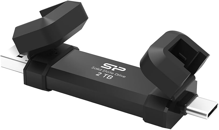 Amazon.co.jp: Silicon Power 2TB DS72 外付けSSD 高速 ポータブルSSD