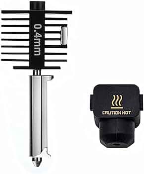 Amazon | 0.4MM 硬化スチールノズルアセンブリホットエンドキット