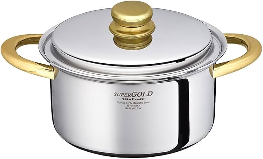 Amazon｜ビタクラフト スーパーゴールド 両手ナベ 4.0L｜両手鍋